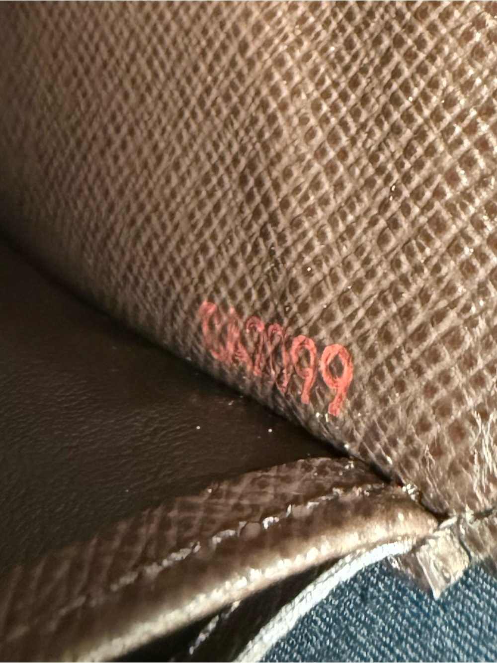 Louis Vuitton Brown Damier Ebene Portefeuille Sistina Wallet 2009 - Picture 15 of 15
